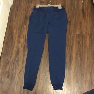 HeartSoul navy blue scrub pants XS petite